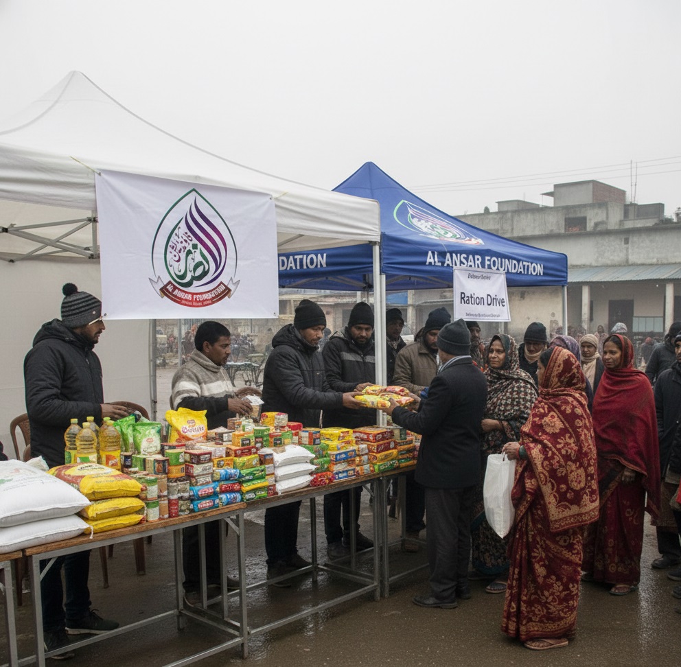 Ration Distribution in Needy
